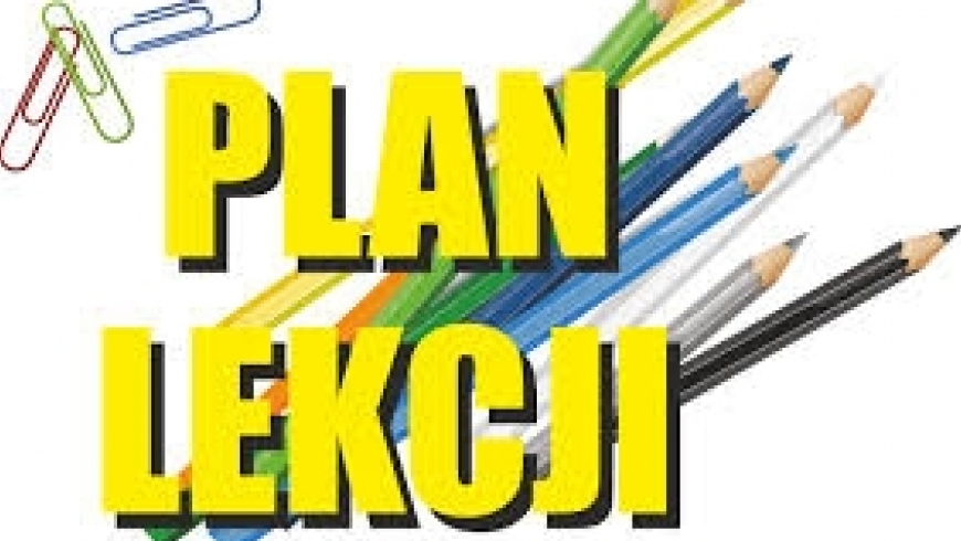 Plan Lekcji PONIEDZIAŁEK !!!!