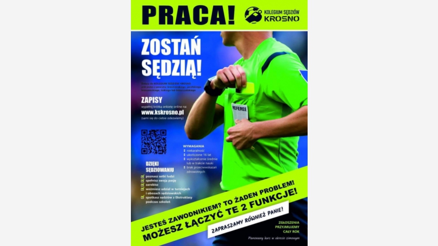 Zostań sędzią piłkarskim