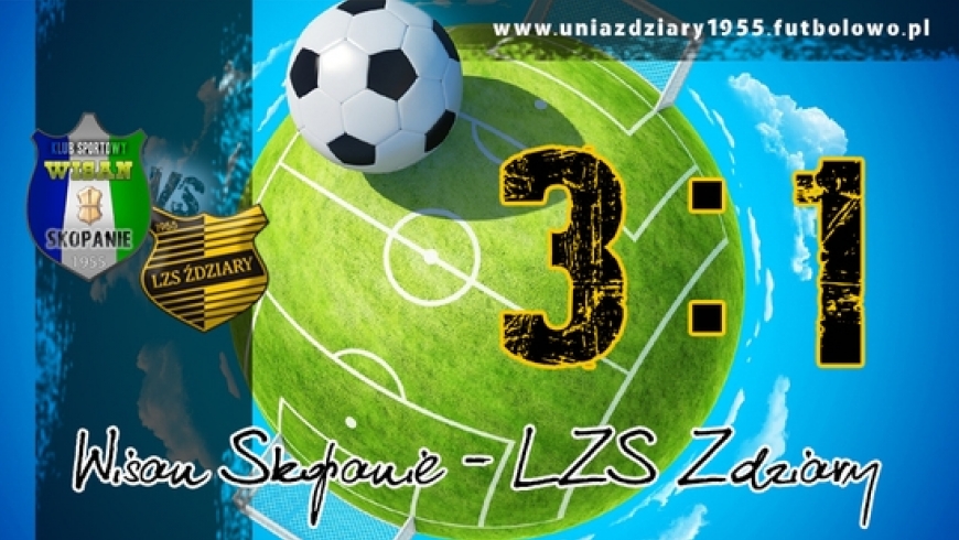 Wisan Skopanie - LZS Zdziary 3:1.