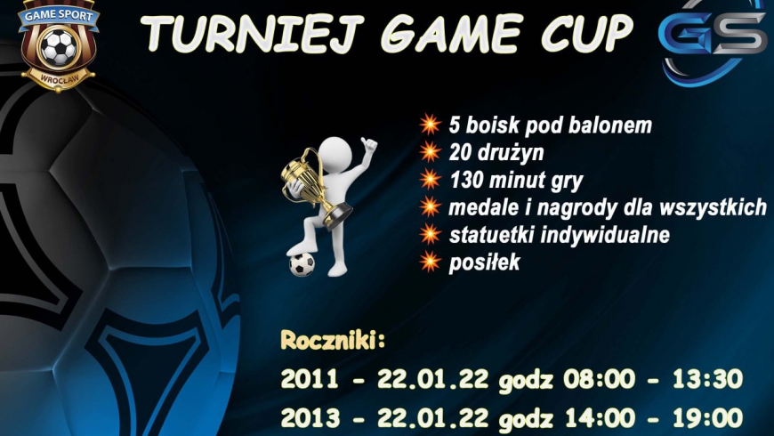 Turniej GAME CUP we Wrocławiu