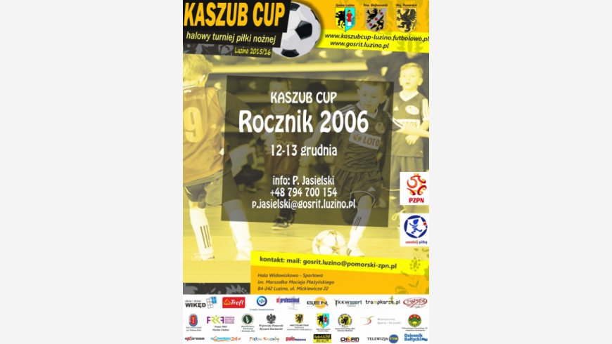 Przed nami ostatni tegoroczny Ogólnopolski Turniej Kaszub Cup rocznik 2006