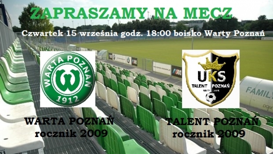 Sparing z Wartą Poznań rocznik 2009