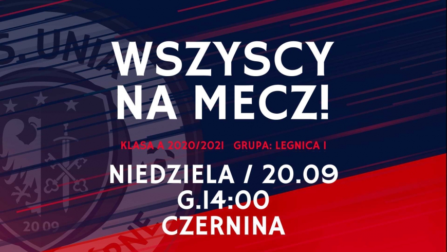 Mecz o mistrzostwo klasy A grupy 1 przeciwko drużynie Korona Czernina