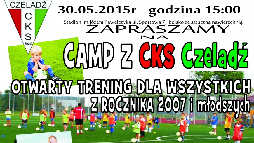 Zapraszamy na II otwarty trening rocznika 2007 i młodszych