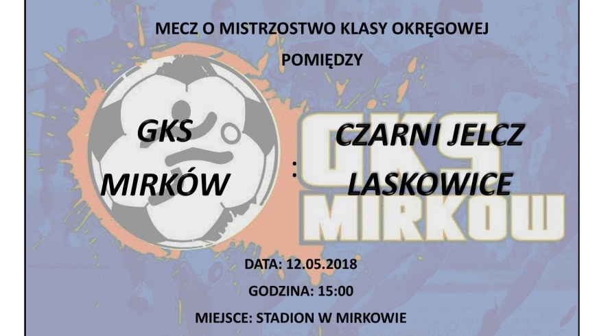 Gramy z Czarnymi Jelcz Laskowice