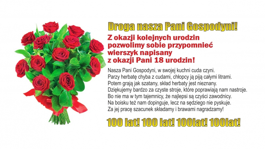 Urodziny gospodyni!