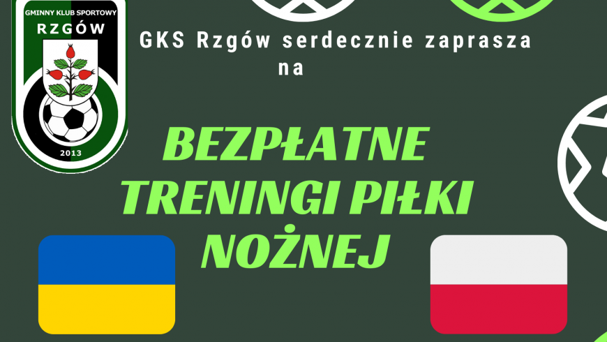 Bezpłatne treningi dla dzieci i młodzieży z Ukrainy