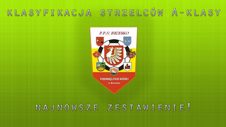 Klasyfikacja strzelców brzeskiej A-klasy po V kolejkach – liderów 3-ech!