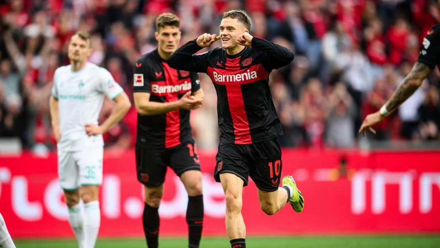 Nowa gwiazda ciemnego konia Bundesligi Leverkusen, 21-letni ofensywny pomocnik Wirtz