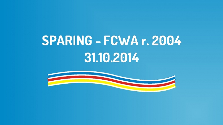 Sparing z FC Wrocław Academy r. 2004 (31.10.2014)