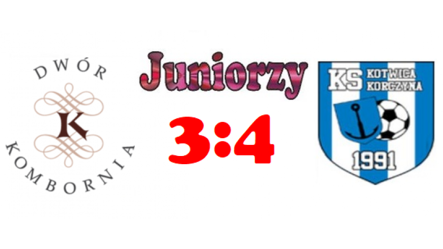 Porażka juniorów z Korczyną