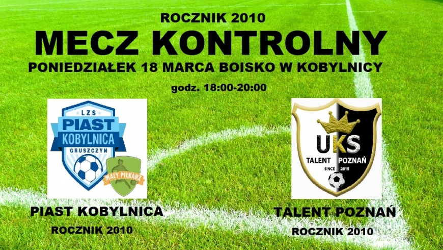 Sparing rocznika 2010 z Piastem Kobylnica