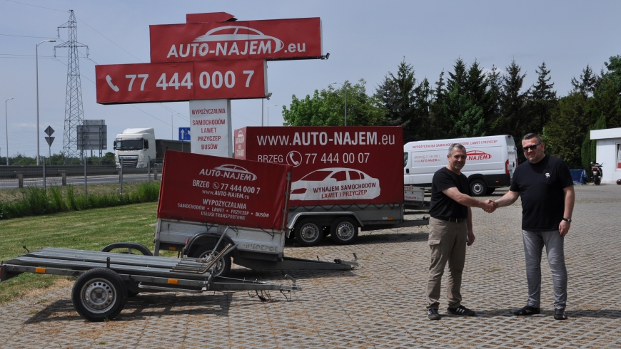 Auto-Najem dołącza do żółto-niebieskiej rodziny!