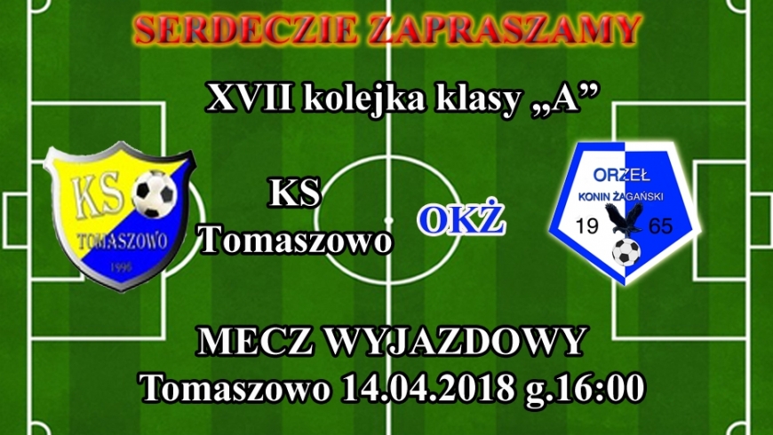 Mecz wyjazdowy w Tomaszowie