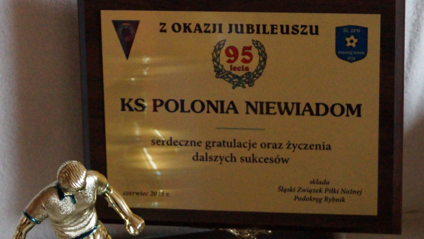 95 lat klubu - podziękowania.