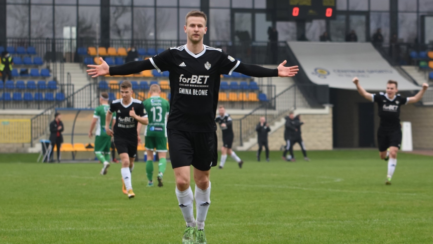 Skrót meczu Błonianka Błonie 3-0 Sokół Aleksandrów Łódzki