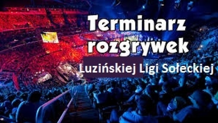 Nowy terminarz rozgrywek