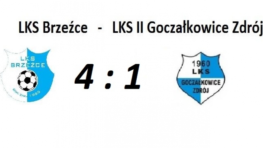 LKS - LKS Goczałkowice II   4:1