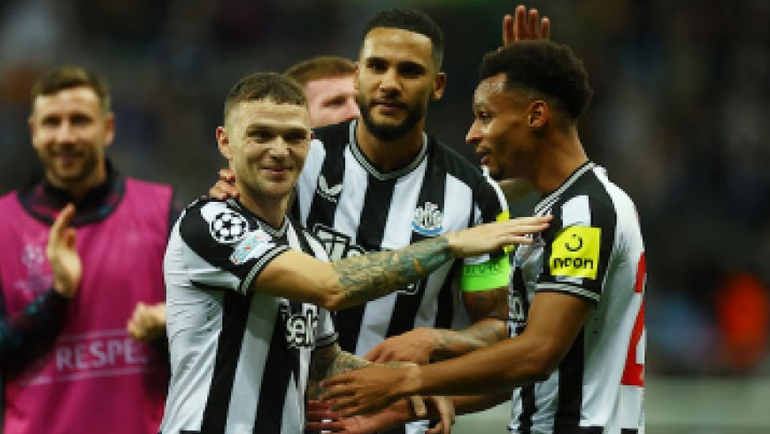 Newcastle United bate facilmente o Paris Saint-Germain