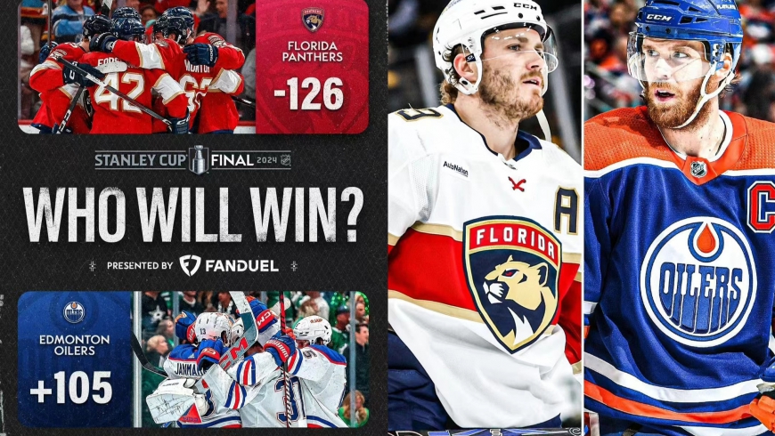 Eishockey-Fest, der Showdown auf dem Höhepunkt zwischen den Florida Panthers und den Edmonton Oilers