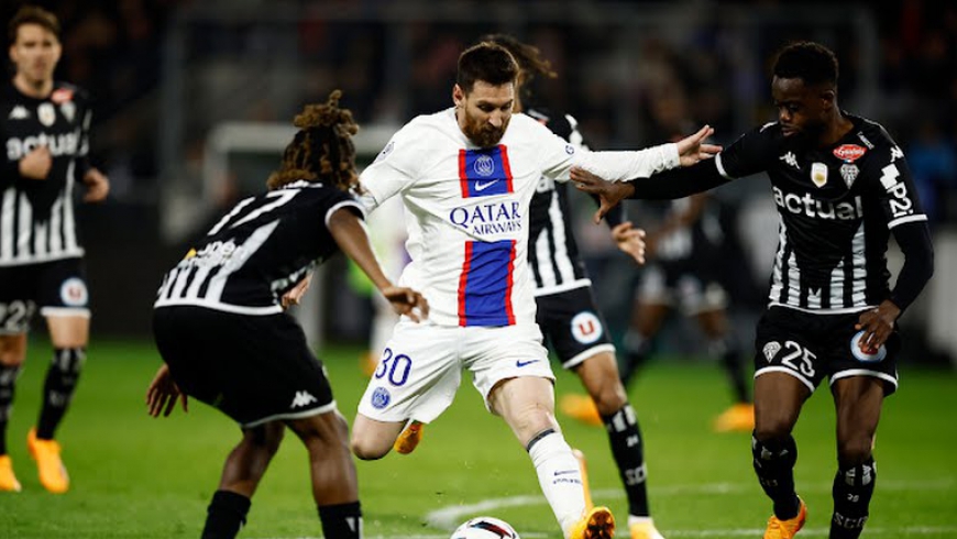 Paris Saint-Germain 2:1 Angers