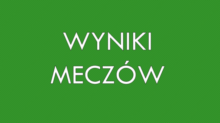 Wyniki meczów XXIII kolejki ligi okręgowej