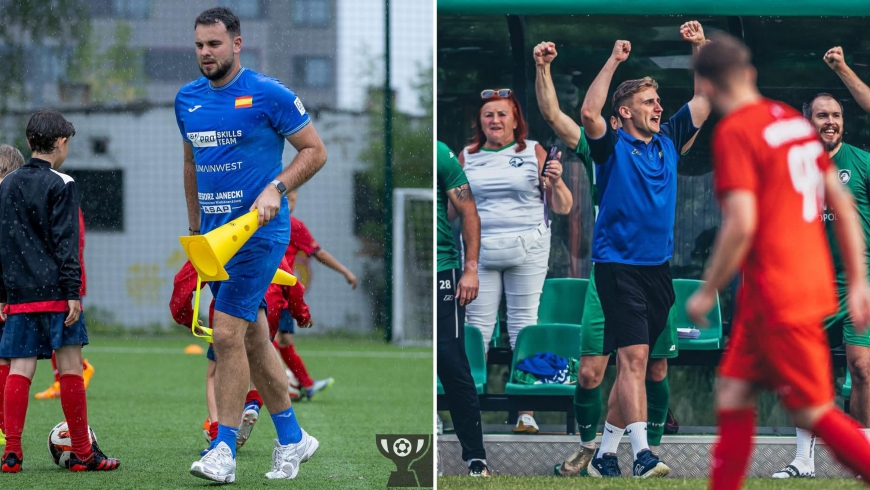 Łukasz Gołąb i Jakub Stasiak poprowadzą zespoły trampkarzy w nowym sezonie!