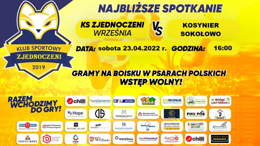 Porażka w 15 kolejce - teraz czas na derby !