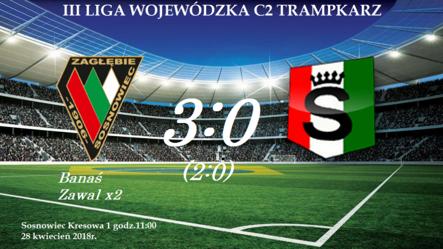 Zagłębie Sosnowiec - Sarmacja Będzin 3:0 (2:0)