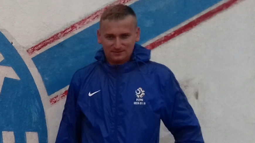 Trener Jacek Konstanty