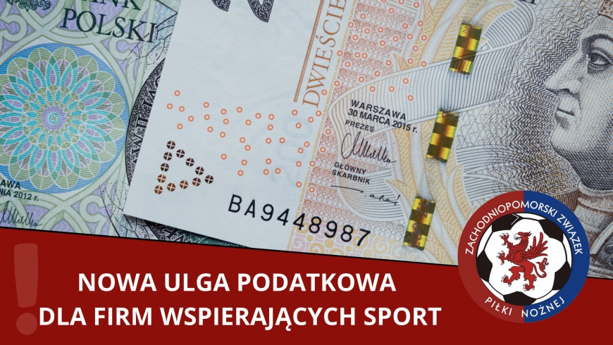 Zmiany podatkowe wpierające sport