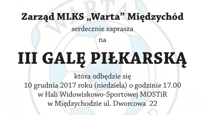 III GALA  PIŁKARSKA