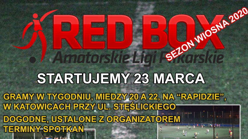 LIGA RED BOX - ZAPISY TRWAJĄ - START 23 MARCA