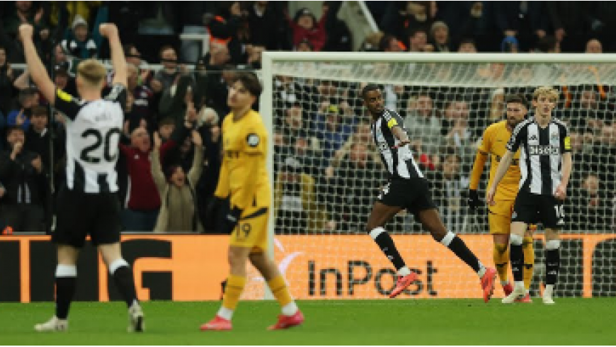 Wolves przegrali 0-3 z Newcastle United