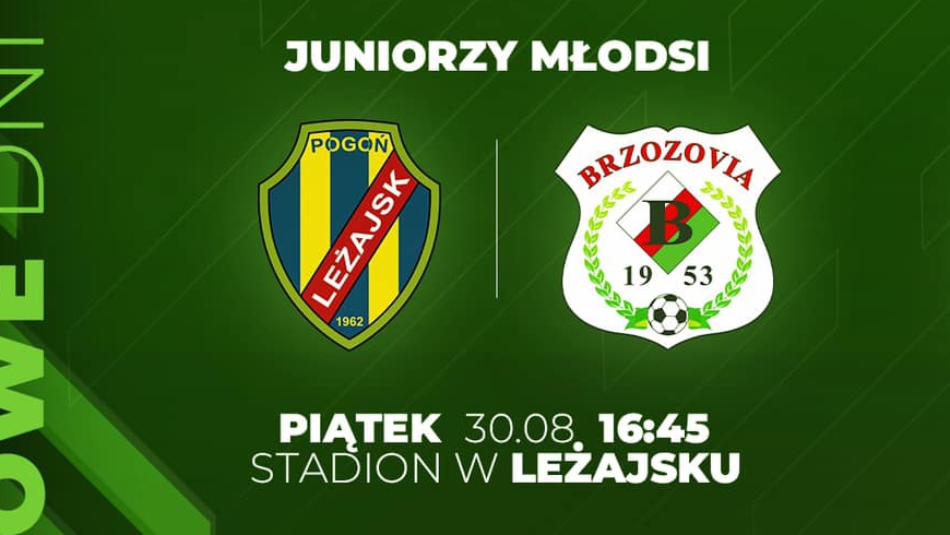 Juniorzy Młodsi - zapowiedź meczu