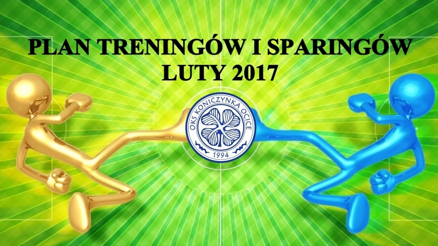 PLAN TRENINGÓW I SPARINGÓW - LUTY 2017