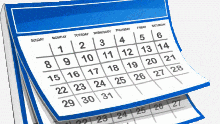 Kalendarz na rok 2018