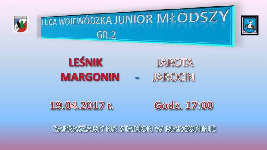 MECZ JUNIORÓW MŁODSZYCH