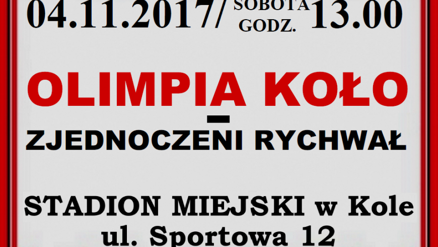 Najbliższe spotkania: 04-05.11.2017