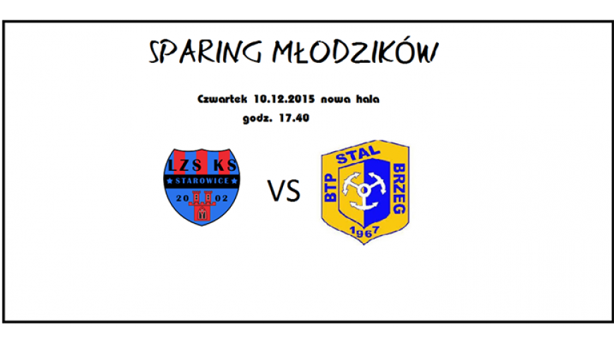 Sparing młodzików LZS Starowice - BTP Stal Brzeg