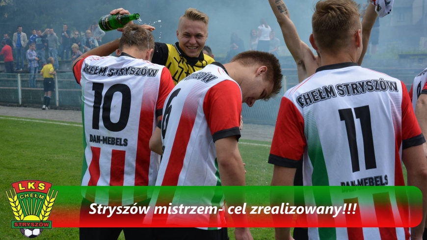 Stryszów mistrzem-cel zrealizowany!!!