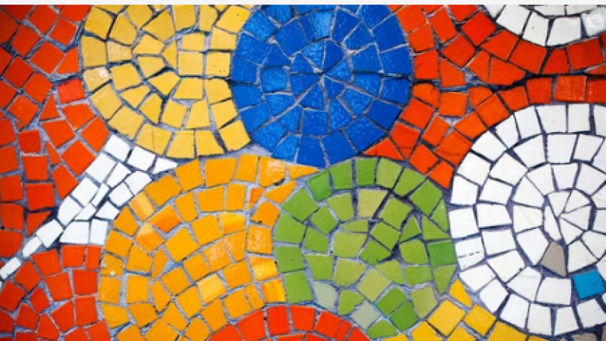 Creating Cohesive Spaces with Artistic Mosaic Tiles