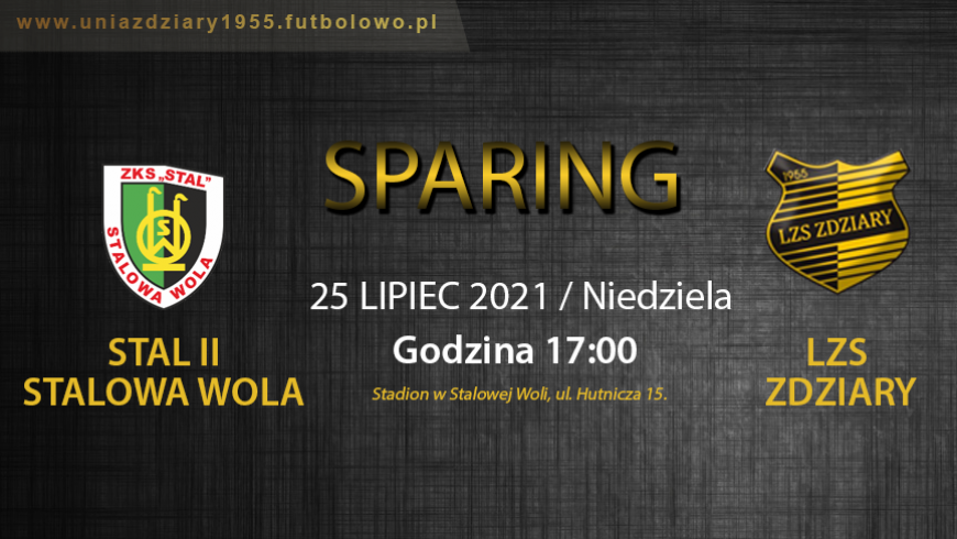 Sparing Stal II Stalowa Wola - LZS Zdziary.