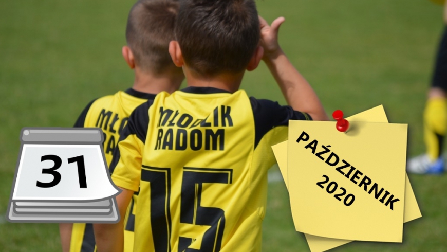 Październik 2020 - młodzikowy rozkład jazdy!