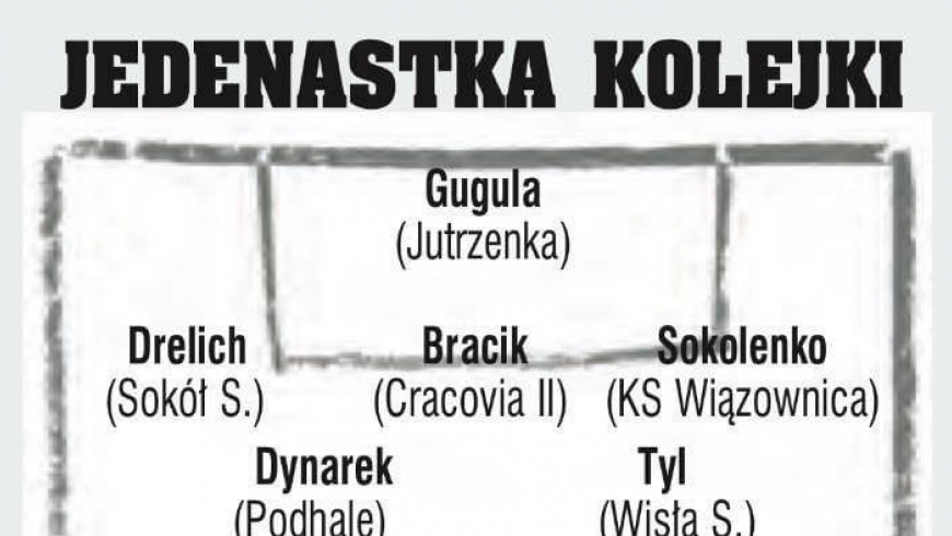 Tomasz Guguła w 11-ce kolejki!