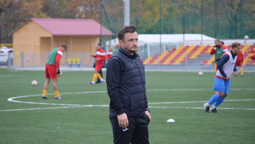 Trener Marcin Domagała po przegranej 0:5 ze Ślęzą