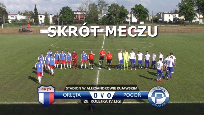 VIDEO: Skrót meczu Orlęta 0:0 Pogoń Mogilno