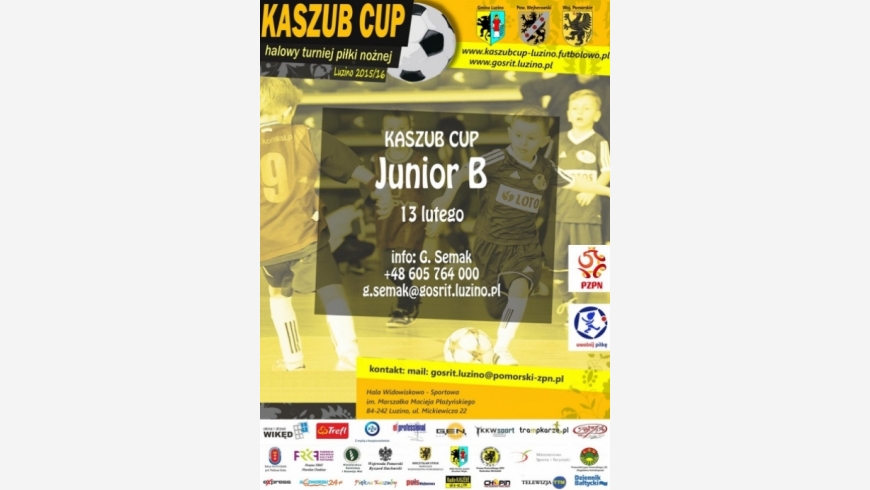 Zapraszamy na Kaszub Cup-Junior B. Ostatnie wolne miejsce!