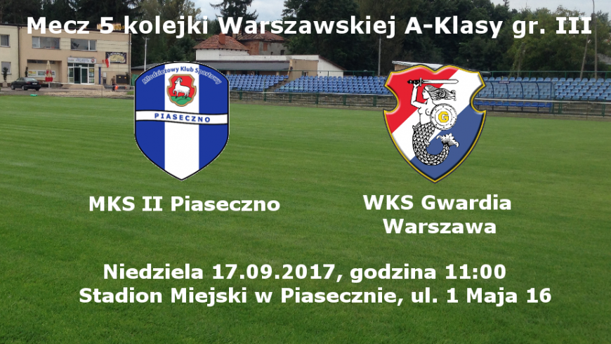 Ciężki mecz z rezerwami MKS Piaseczno