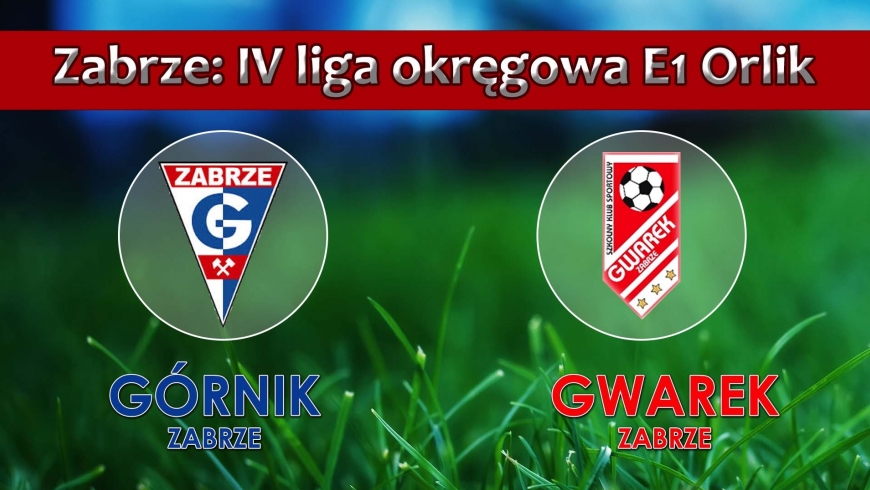 ORLIK E1 I GÓRNIK ZABRZE - SKS GWAREK ZABRZE 3:3